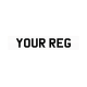 NUMBER PLATE FRONT STANDARD 